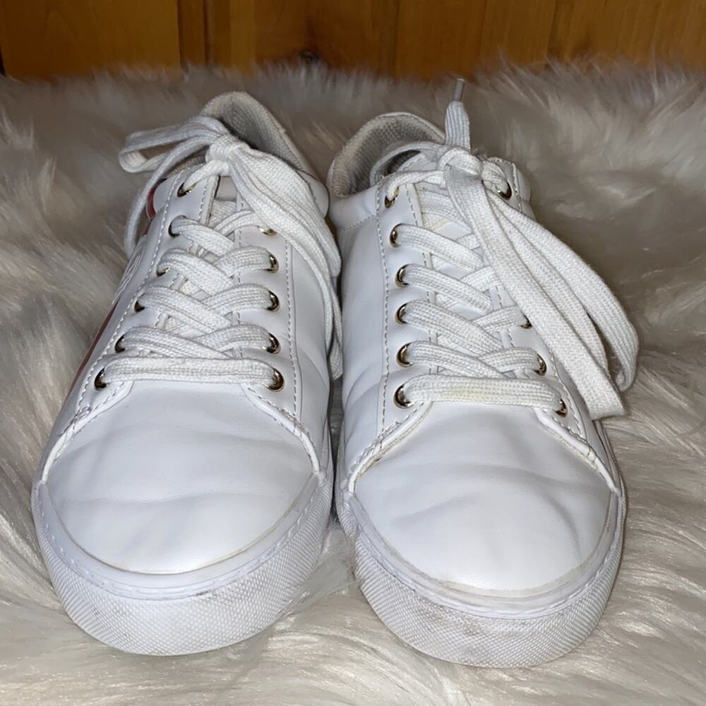 Tommy Hilfiger Lindee Striped Sneakers 8.5M - Picture 3 of 10